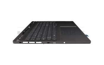 PH5CLXB-SW original Lenovo clavier incl. topcase CH (suisse) gris/gris avec rétro-éclairage