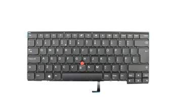 PK1312Y2A12 original Lenovo clavier UK (anglais) noir/noir abattue avec mouse stick