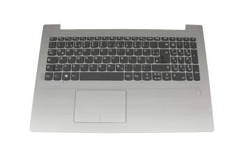 PK1314F1A19 original Lenovo clavier incl. topcase DE (allemand) gris/argent (Fingerprint)