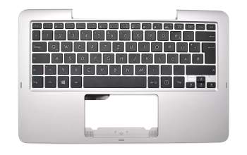 PK1317Q223S original Asus clavier incl. topcase DE (allemand) noir/argent