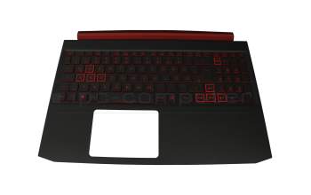 PK132K11A11 original Acer clavier incl. topcase DE (allemand) noir/noir avec rétro-éclairage