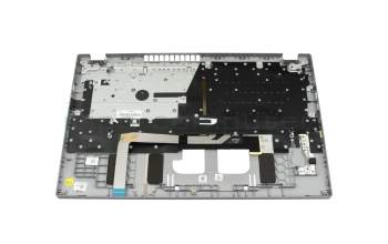 PK133TY1C13 original Acer clavier incl. topcase DE (allemand) gris/gris avec rétro-éclairage