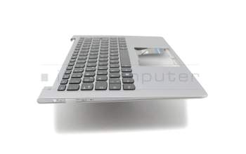 PM2CR-GR original Lenovo clavier incl. topcase DE (allemand) noir/argent avec rétro-éclairage