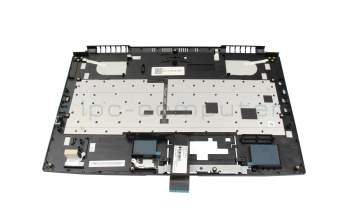 PN095691 original MSI clavier incl. topcase DE (allemand) noir/rouge/noir avec rétro-éclairage