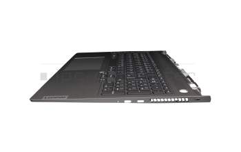 PO5SXB-GE original Lenovo clavier incl. topcase DE (allemand) gris/gris avec rétro-éclairage