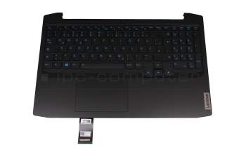 PR5CY-GE original Lenovo clavier incl. topcase DE (allemand) noir/noir avec rétro-éclairage