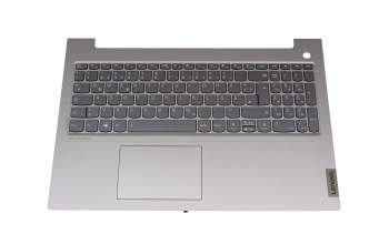 PR5SB-GR original Lenovo clavier incl. topcase DE (allemand) gris/gris avec rétro-éclairage