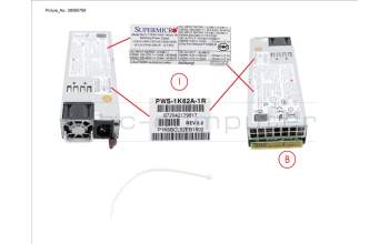 Fujitsu PY-PU166 POWER SUPPLY 1600W TITANIUM