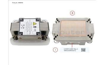 Fujitsu PY-TKCPCA7 RX4770M7 CPU HEATSINK