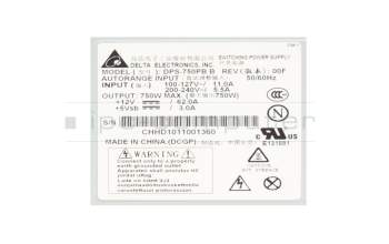 PY7500G001 original Acer alimentation du Serveur 750 watts