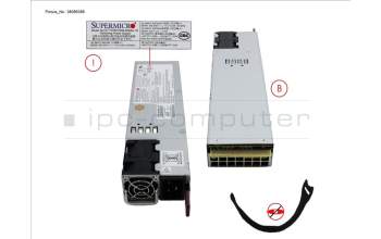 Fujitsu PYBPU262 RDN 2600W TITANIUM PSU FOR RX8770M7