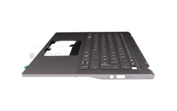 QF03P_A41EWL original Acer clavier incl. topcase DE (allemand) gris/gris avec rétro-éclairage