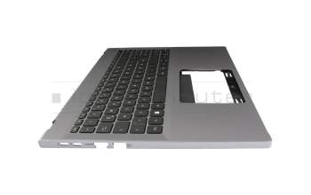 QF05P_A11BWL original Acer clavier incl. topcase DE (allemand) noir/argent avec rétro-éclairage