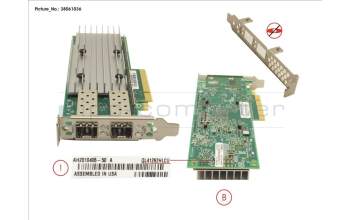 Fujitsu PCNA EP QL41262 2X10G/25G SFP28 pour Fujitsu Primergy RX2520 M4