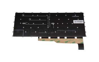 S1N-1EDE2L1-SA0 original MSI clavier DE (allemand) noir avec rétro-éclairage