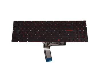 S1N-3EUS2A3-D10 original MSI clavier US (anglais) noir avec rétro-éclairage