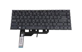 S1N2EES605D1000N15000086 original MSI clavier SP (espagnol) gris/gris avec rétro-éclairage