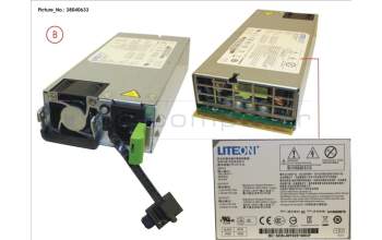 Fujitsu POWER SUPPLY MODULE 1200W W/O POWER CORD pour Fujitsu Primergy RX4770 M1