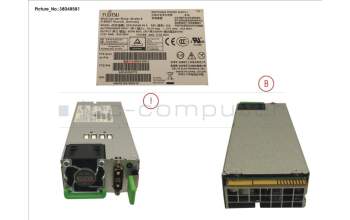 Fujitsu S26113-F624-L10 MODULAR PSU DC -48V 800W PLATINUM HP