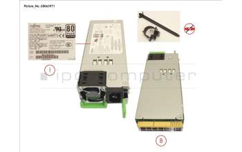 Fujitsu S26113-F630-E10 1600W PLATINUM PSU