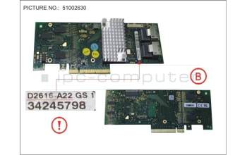 Fujitsu RAID CARD (COUGAR 2) pour Fujitsu Primergy RX2520 M1