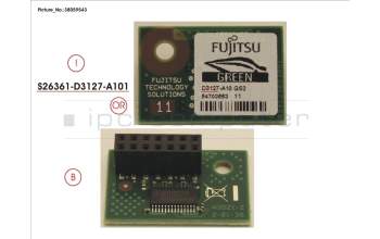 Fujitsu TPM MODULE 1.2 pour Fujitsu Esprimo P557