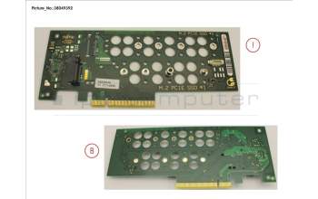 Fujitsu PCI-E SSD CARD D3352 (11-2) pour Fujitsu Celsius M7010X