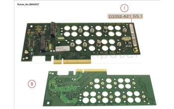 Fujitsu PCI-E SSD CARD D3352 (21-1) pour Fujitsu Celsius M7010X