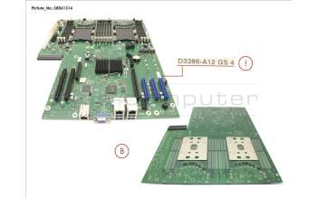 Fujitsu MOBO RX2520 / TX2550 M4 pour Fujitsu Primergy TX2550 M4