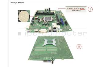 Fujitsu MAINBOARD D3600-A14-3 MSI pour Fujitsu Esprimo P558
