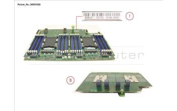 Fujitsu Systemboard - TOP AC pour Fujitsu Primergy RX4770 M4