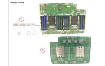 Fujitsu SYSTEMBOARD - TOP - AC/LC pour Fujitsu Primergy RX4770 M4