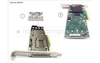 Fujitsu PRAID EP580I pour Fujitsu Primergy CX2550 M6