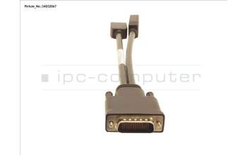 Fujitsu S26361-F2391-L102 LFH59 2X DP ADAPTER CABLE