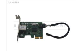 Fujitsu GIGABIT ETHERNET PCIE X1, DS(Dash-LAN) pour Fujitsu Esprimo P956