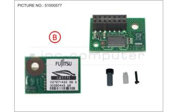 Fujitsu TPM MODULE ADD-ON KIT pour Fujitsu Esprimo D538