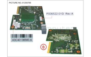 Fujitsu PY CNA MEZZ CARD 2X10GB 2 CHANNEL pour Fujitsu Primergy BX2580 M2
