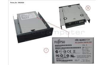 Fujitsu RDX DRIVE USB3.0 5.25\' INTERNAL pour Fujitsu Primergy RX2540 M4