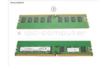 Fujitsu 8GB (1X8GB) 2RX8 DDR4-2133 U ECC pour Fujitsu Primergy RX1330 M2