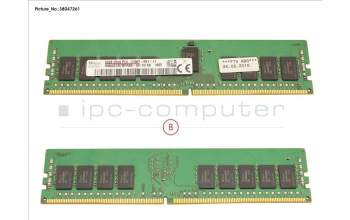 Fujitsu 16GB (1X16GB) 2RX8 DDR4-2400 R ECC pour Fujitsu Primergy BX2580 M2