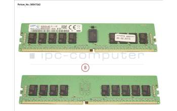 Fujitsu 8GB (1X8GB) 2RX8 DDR4-2400 R ECC pour Fujitsu Primergy BX2580 M2