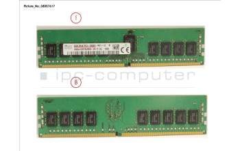 Fujitsu 8GB (1X8GB) 2RX8 DDR4-2666 R ECC pour Fujitsu Primergy RX2520 M4