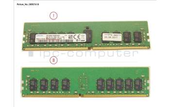 Fujitsu 8GB (1X8GB) 1RX4 DDR4-2666 R ECC pour Fujitsu Primergy RX4770 M4