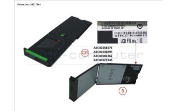Fujitsu LCD UNIT RACK pour Fujitsu Primergy BX400 S1