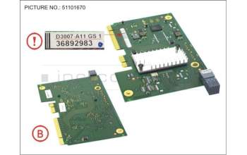 Fujitsu PY SAS HBA MEZZ CARD 6GB pour Fujitsu Primergy BX2580 M2
