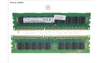 Fujitsu 8GB (1X8GB) 1RX4 L DDR3-1600 R ECC pour Fujitsu Primergy RX4770 M1