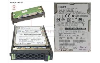 Fujitsu HD SAS 12G 450GB 15K HOT PL 2.5\' EP pour Fujitsu Primergy RX2530 M4