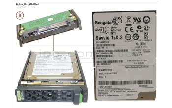 Fujitsu HD SAS 6G 146GB 15K HOT PL 2.5\' EP pour Fujitsu Primergy RX2560 M1
