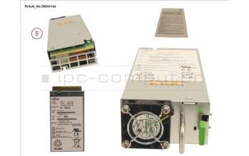 Fujitsu BATTERY UNIT 380W, 12V pour Fujitsu Primergy RX1330 M2