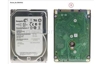 Fujitsu HD SAS 6G 500GB 7.2K NO HOT PL 2.5\' BC pour Fujitsu Primergy RX2560 M2
